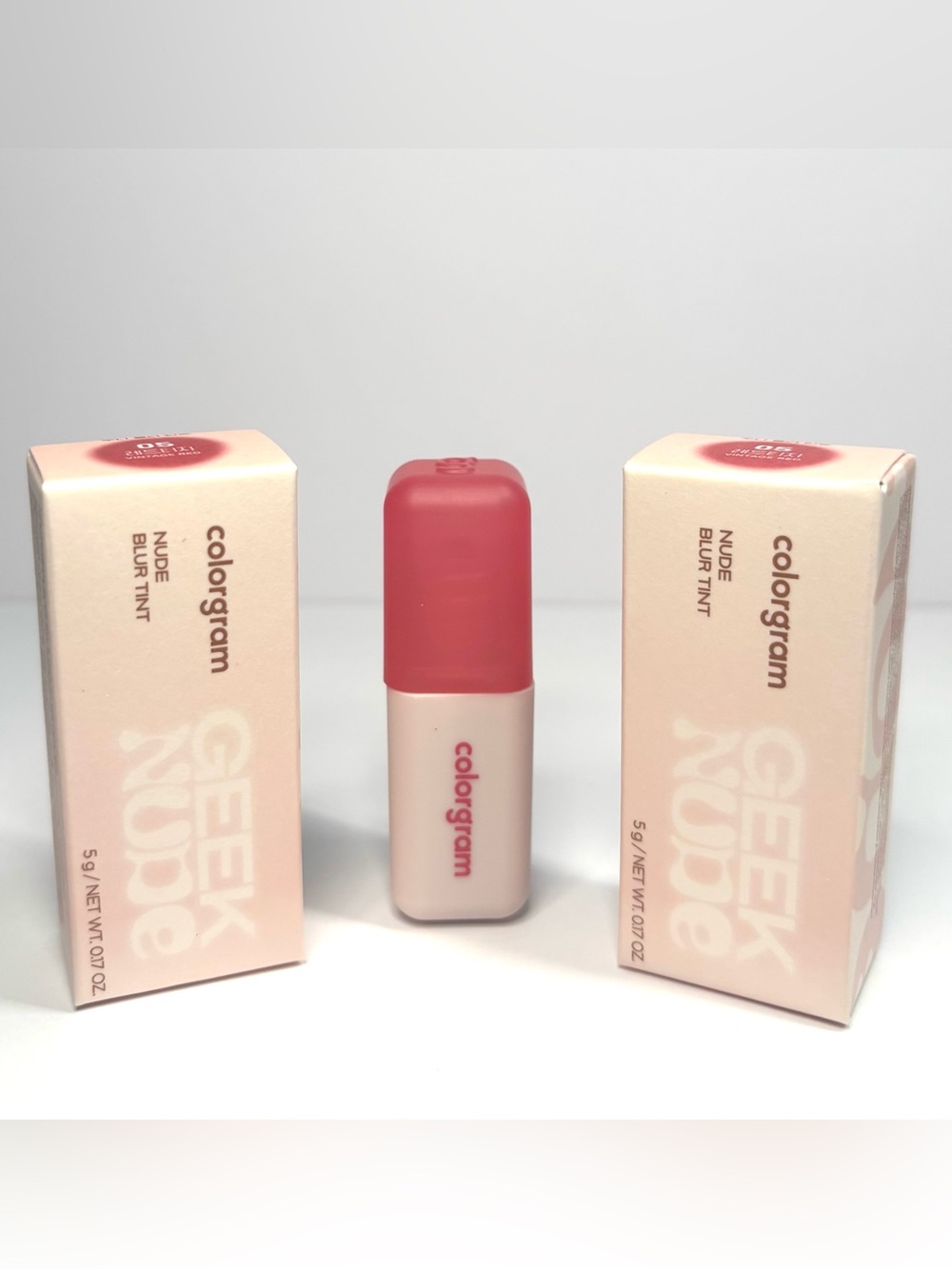 ⚡️Set of TWO (2) COLORGRAM Nude Blur Lip Tints (Shade 05 - Vintage Red)